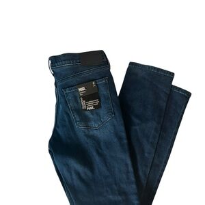 PAIGE Lennox Transcend Slim Jeans Dark Wash NWT Mens 33 Stretch